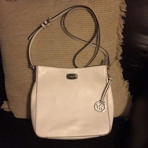 Michael Kors White crossbody handbag